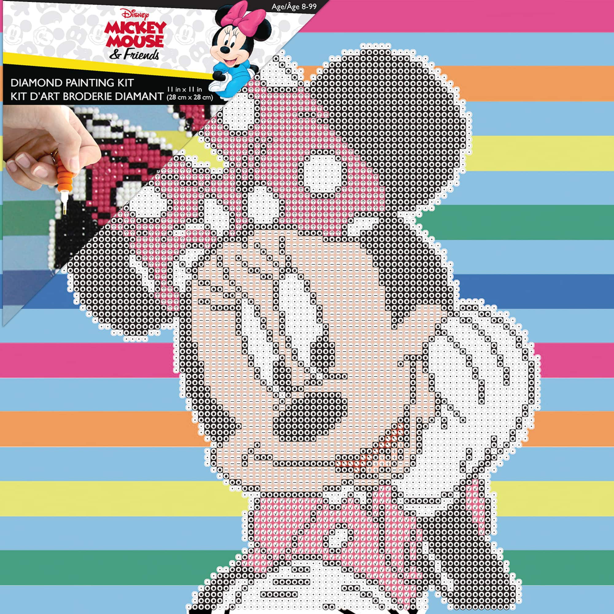 Camelot® Dots Minnie Stripes Diamond Painting Kit